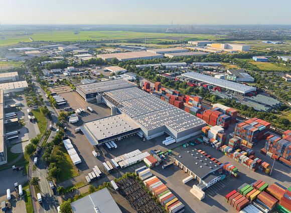 Arial view of Bremen DC4