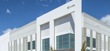 Exterior view of distribution center